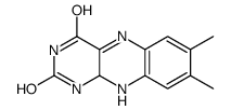 7,8-dimethyl-10,10a-dihydro-1H-benzo[g]pteridine-2,4-dione结构式
