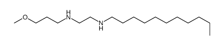 N'-(3-methoxypropyl)-N-undecylethane-1,2-diamine Structure