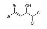 4,4-dibromo-1,1-dichlorobut-3-en-2-ol Structure