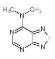 N,N-dimethyl-8-thia-2,4,7,9-tetrazabicyclo[4.3.0]nona-2,4,6,9-tetraen-5-amine structure