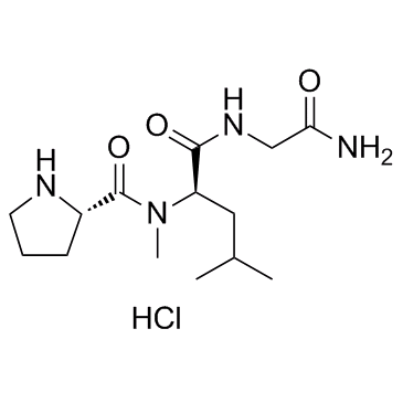 Pareptide monohydrochloride Structure