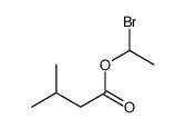 1-bromoethyl 3-methylbutanoate结构式