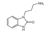 2H-Benzimidazol-2-one,1-(3-aminopropyl)-1,3-dihydro-(9CI)结构式