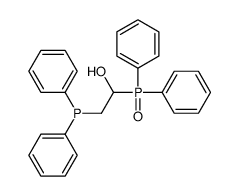 2-diphenylphosphanyl-1-diphenylphosphorylethanol结构式