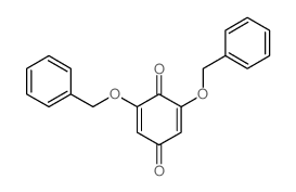 2,6-bis(phenylmethoxy)cyclohexa-2,5-diene-1,4-dione Structure