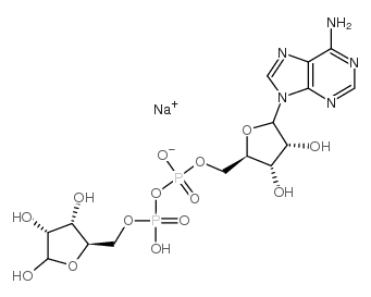 Adenosine 5′-diphosphoribose sodium structure