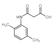 3-(2,5-dimethylanilino)-3-oxopropanoic acid structure