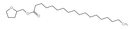 Octadecanoic acid, (tetrahydro-2-furanyl)methyl ester结构式
