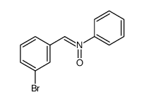 1-(3-bromophenyl)-N-phenylmethanimine oxide结构式