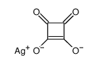 poly-silver(I) squarate Structure