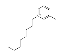 3-methyl-1-octylpyridin-1-ium结构式