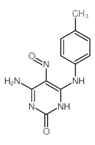 2(1H)-Pyrimidinone,4-amino-6-[(4-methylphenyl)amino]-5-nitroso- picture