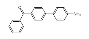 4-(4-aminophenyl)-benzophenone结构式