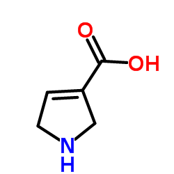 1H-Pyrrole-3-carboxylicacid,2,5-dihydro-(9CI) structure
