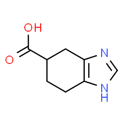 1H-Benzimidazole-5-carboxylic acid,4,5,6,7-tetrahydro-,(+)- (9CI)结构式