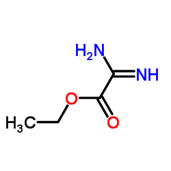 2-氨基-2-亚氨基乙酸乙酯盐酸盐结构式