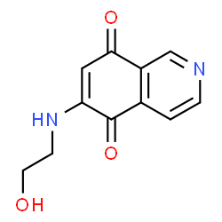 5,8-Isoquinolinedione, 6-[(2-hydroxyethyl)amino]- (9CI) picture