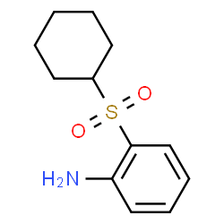 2-Cyclohexanesulfonyl-Phenylamine Structure