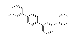 4-(3-biphenylyl)-3'-iodobiphenyl结构式