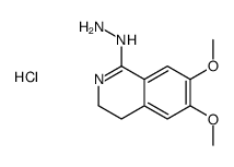 (Z)-(6,7-dimethoxy-3,4-dihydro-2H-isoquinolin-2-ium-1-ylidene)hydrazine,chloride结构式