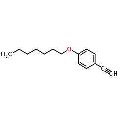 4-Ethynylphenyl heptyl ether structure