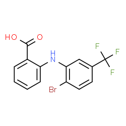 Anthranilic acid,N-(6-bromo--alpha-,-alpha-,-alpha--trifluoro-m-tolyl)- (8CI)结构式