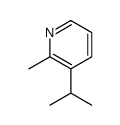 2-methyl-3-propan-2-ylpyridine结构式