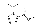 3-isopropyl-3H-imidazole-4-carboxylic acid methyl ester结构式