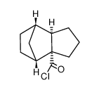 4,7-Methano-3aH-indene-3a-carbonyl chloride, octahydro-, (3aalpha,4beta,7beta,7aalpha)- (9CI) Structure