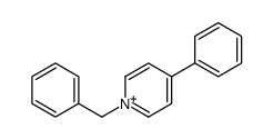 1-benzyl-4-phenylpyridin-1-ium Structure