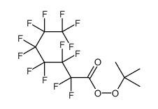 tert-butyl 2,2,3,3,4,4,5,5,6,6,7,7,7-tridecafluoroheptaneperoxoate Structure