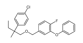 4-((2-(4-Chlorophenyl)-2-methylbutoxy)methyl)-1-fluoro-2-phenoxybenzen e picture