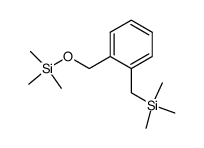 o-[(trimethylsilyl)methyl]benzyl trimethylsilyl ether Structure