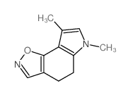 6,8-dimethyl-4,5-dihydropyrrolo[2,3-g][1,2]benzoxazole Structure