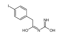 N-carbamoyl-2-(4-iodophenyl)acetamide结构式