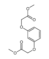 methyl 2-[3-(2-methoxy-2-oxoethoxy)phenoxy]acetate Structure