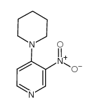 3-nitro-4-piperidin-1-ylpyridine Structure