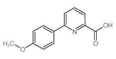 6-(4-甲氧基苯基)吡啶甲酸图片