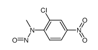 2-chloro-N-methyl-4-nitro-N-nitroso-aniline Structure