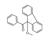 (9-methoxyfluoren-9-yl)-phenylmethanone结构式