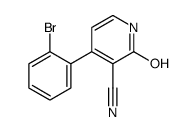 4-(2-bromophenyl)-2-oxo-1H-pyridine-3-carbonitrile Structure