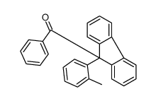 [9-(2-methylphenyl)fluoren-9-yl]-phenylmethanone结构式