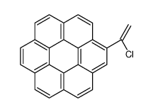 1-(1-chloroethenyl)coronene Structure