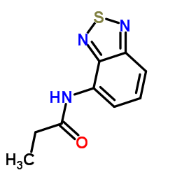 N-(2,1,3-Benzothiadiazol-4-yl)propanamide Structure