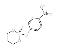 2-(4-nitrophenoxy)-2-sulfanylidene-1,3-dioxa-2$l^C9H10NO5PS-phosphacyclohexane picture