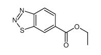 ethyl 1,2,3-benzothiadiazole-6-carboxylate结构式