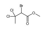 methyl 2-bromo-3,3-dichlorobutanoate Structure