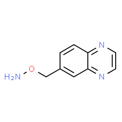 Hydroxylamine,O-(6-quinoxalinylmethyl)-结构式