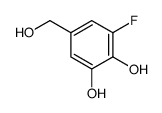 1,2-Benzenediol,3-fluoro-5-(hydroxymethyl)-结构式