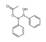 (N-(N-hydroxyanilino)anilino) acetate Structure